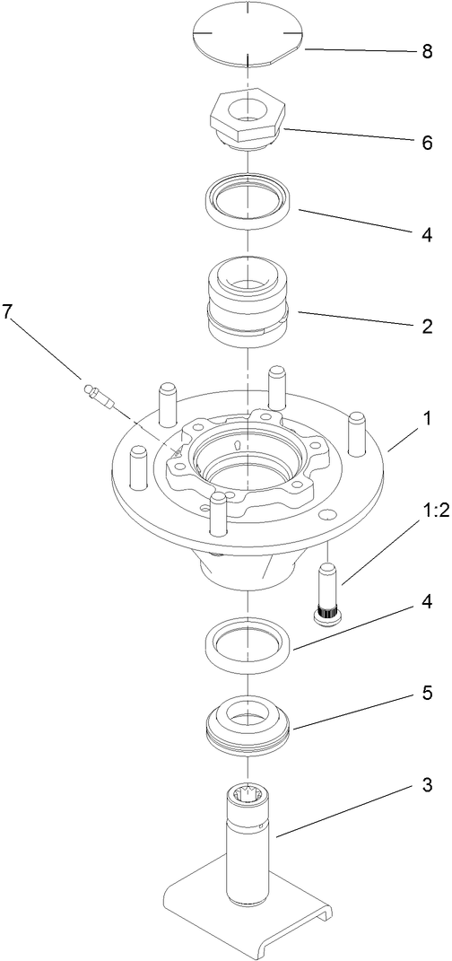 Spindle Assembly No. 138-6932
