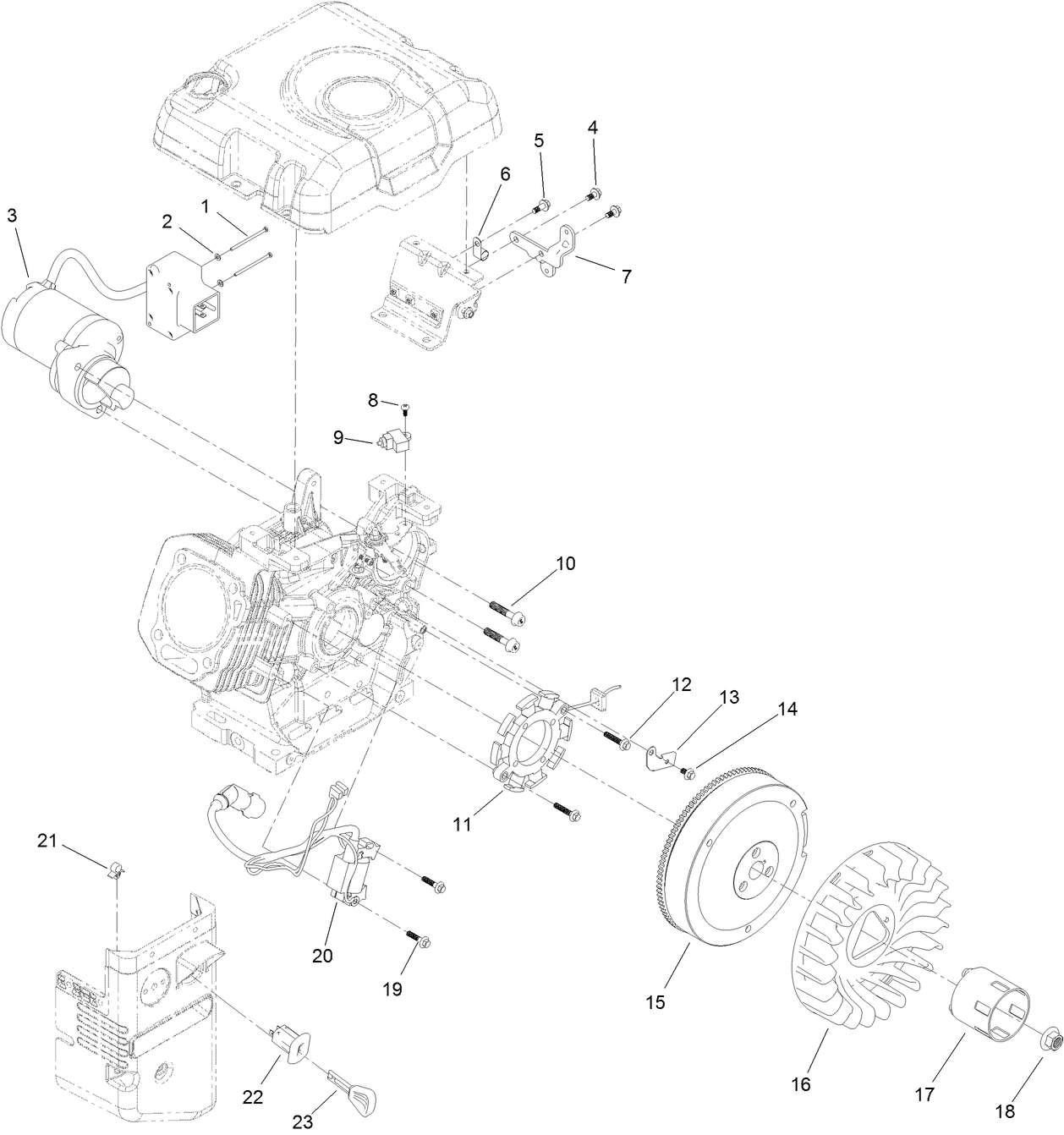 Ignition and Electrical Assembly