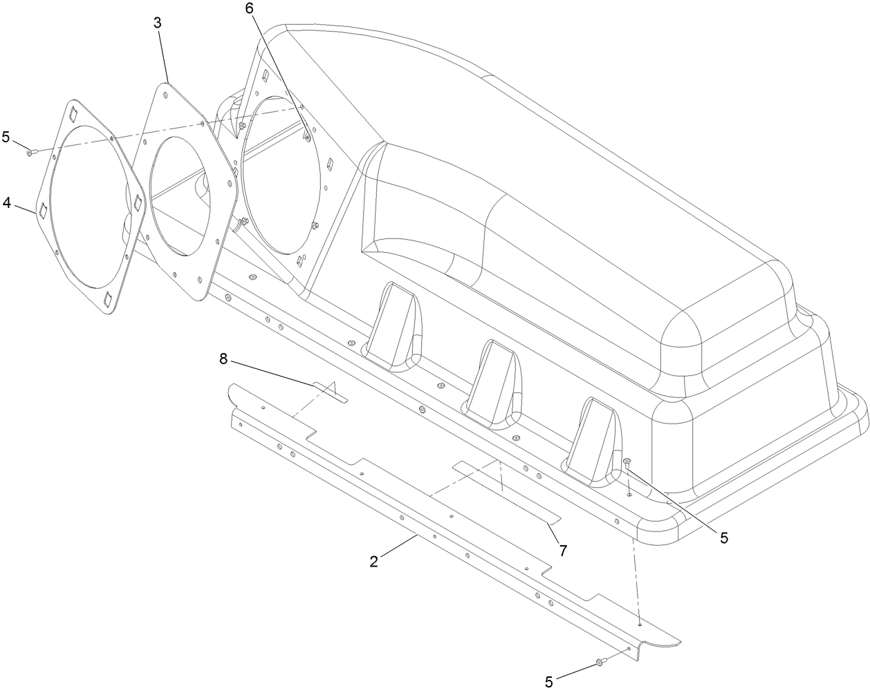 Bagger Top Assembly No. 140-5096