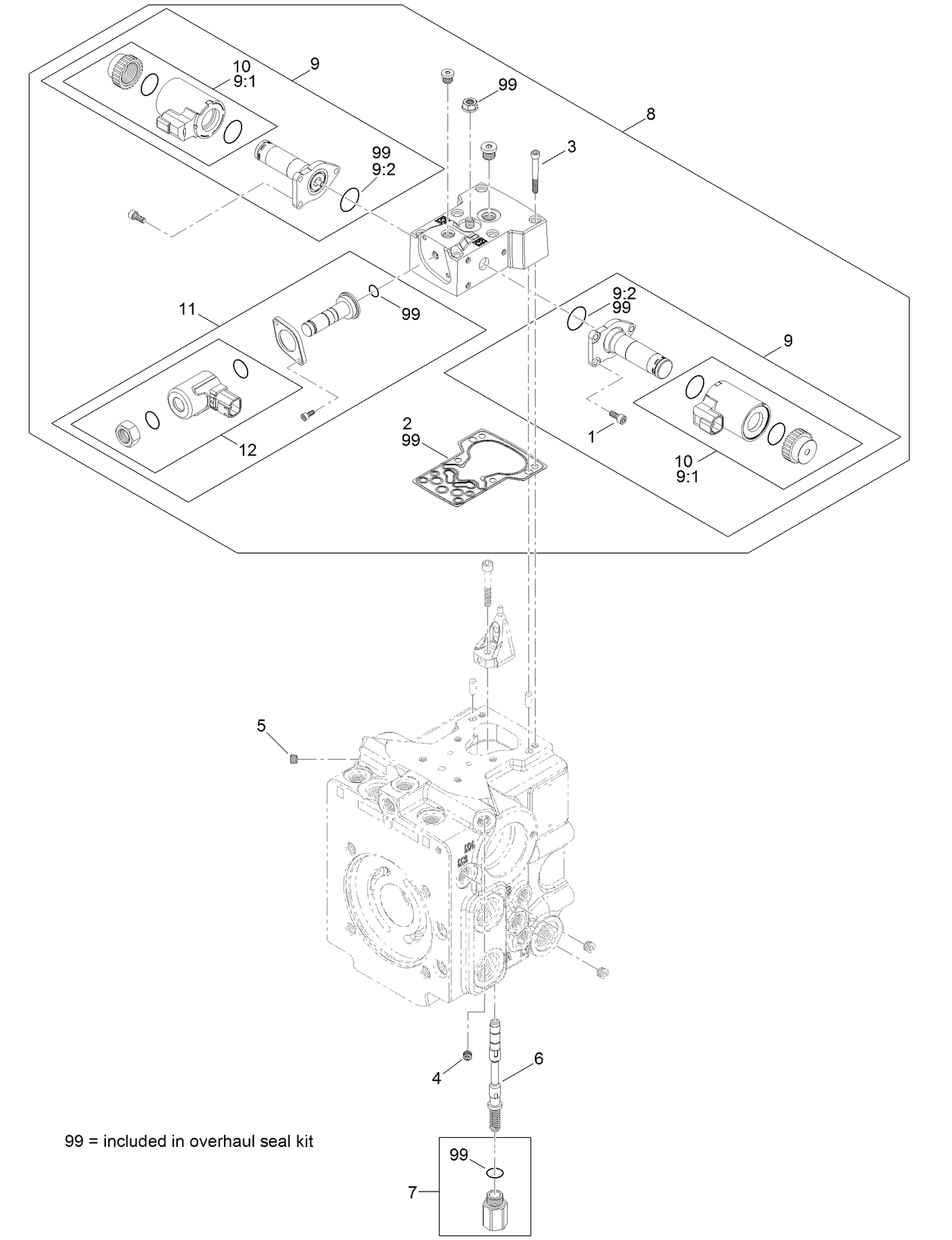 Front Hydraulic Pump Assembly No. 139-4800