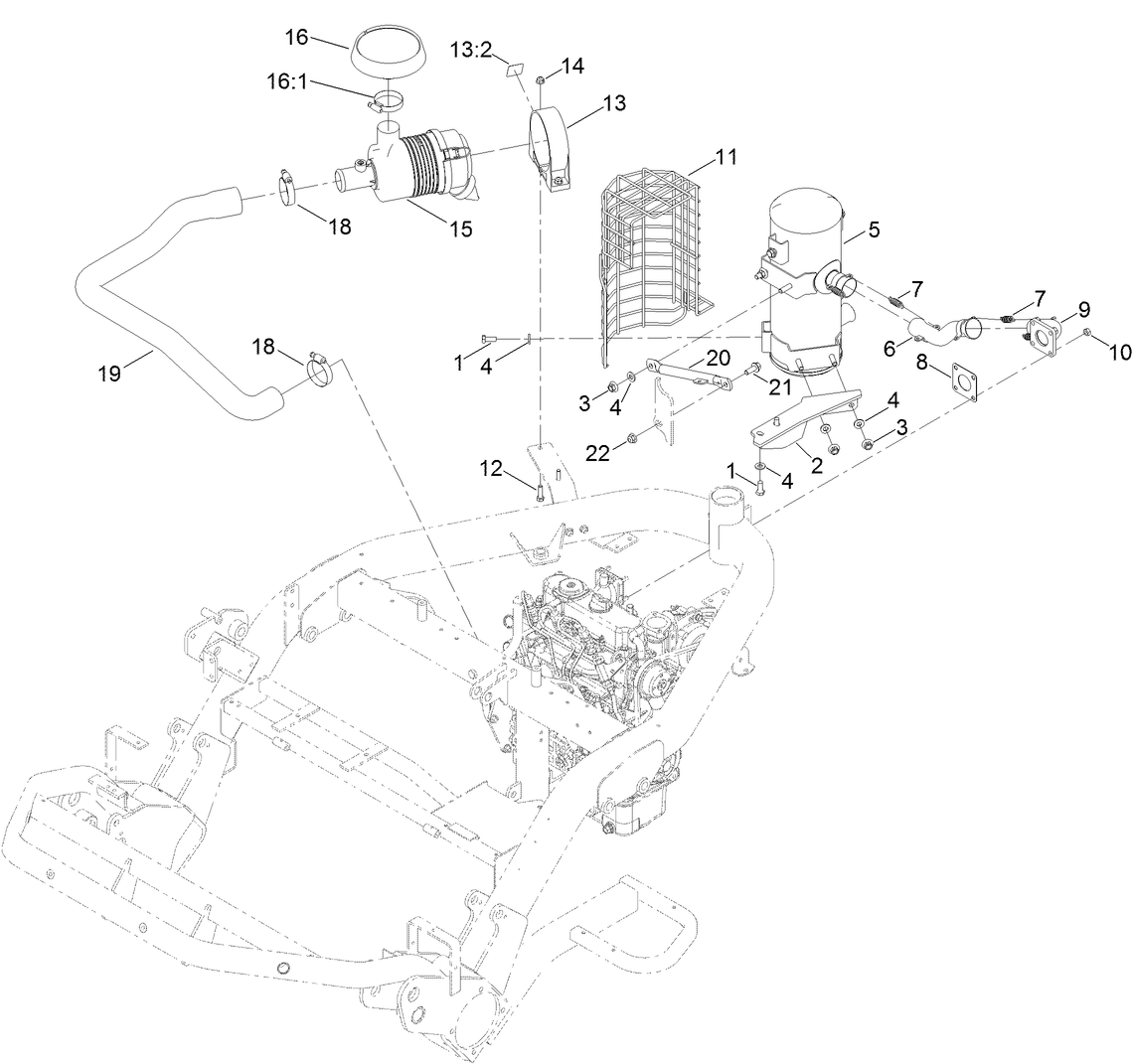 Intake and Exhaust Assembly