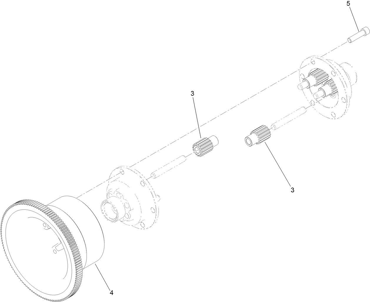Differential Assembly No. 132-4555