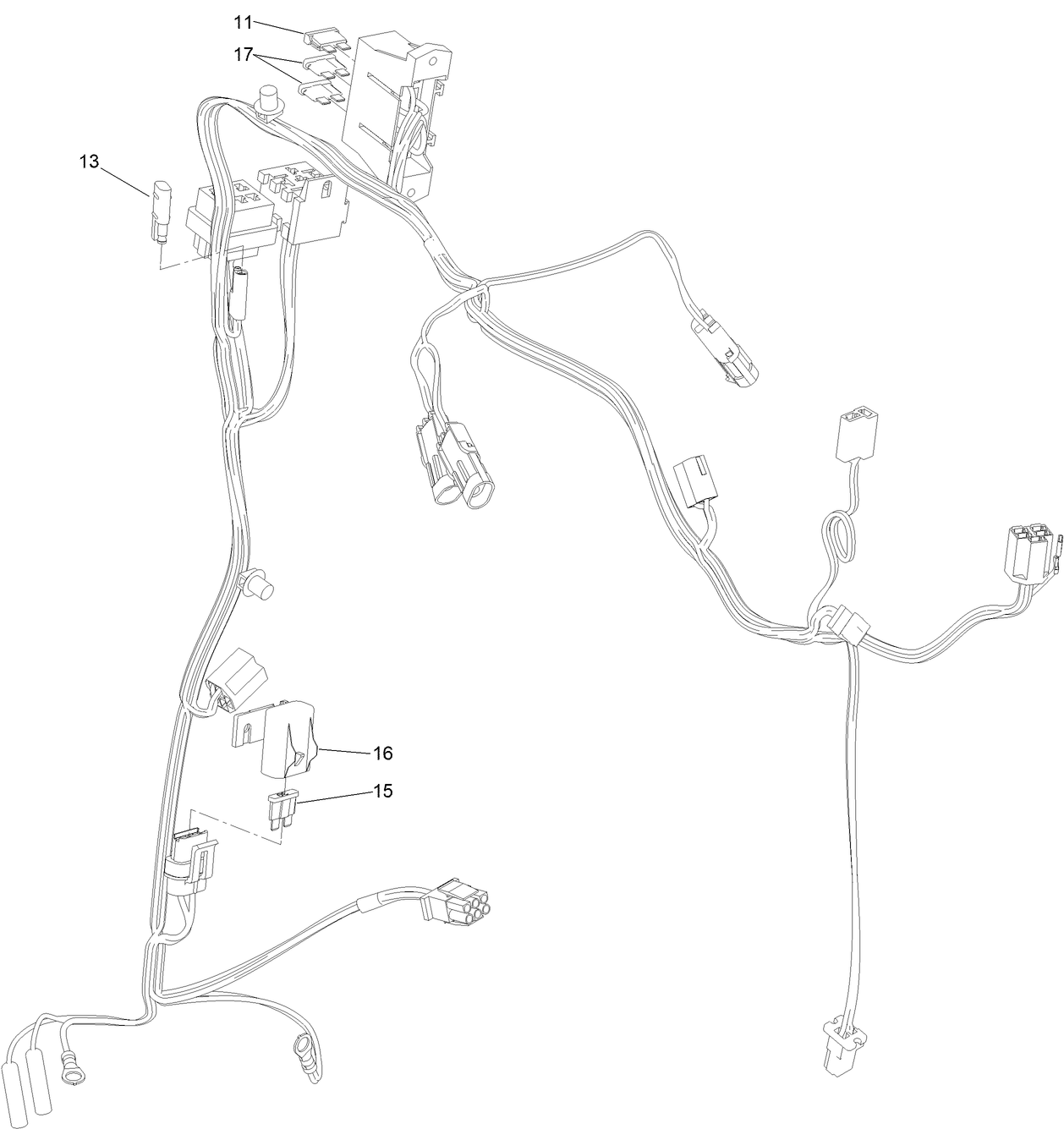 Wire Harness Assembly No. 138-7153