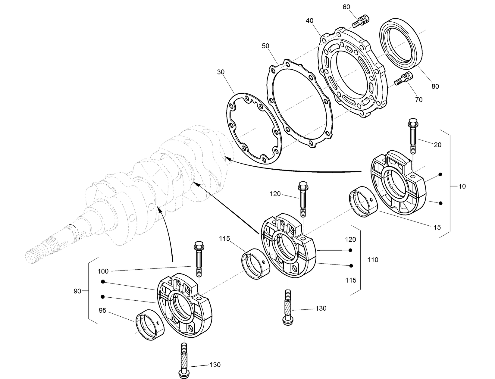 Main Bearing Case Assembly