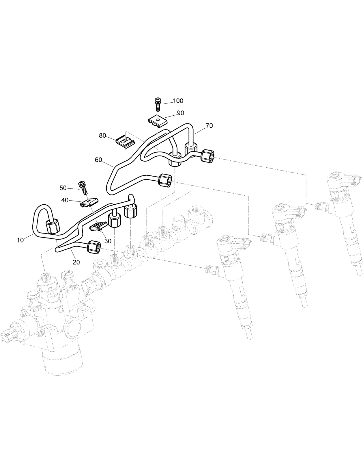 Injection Pipe Assembly