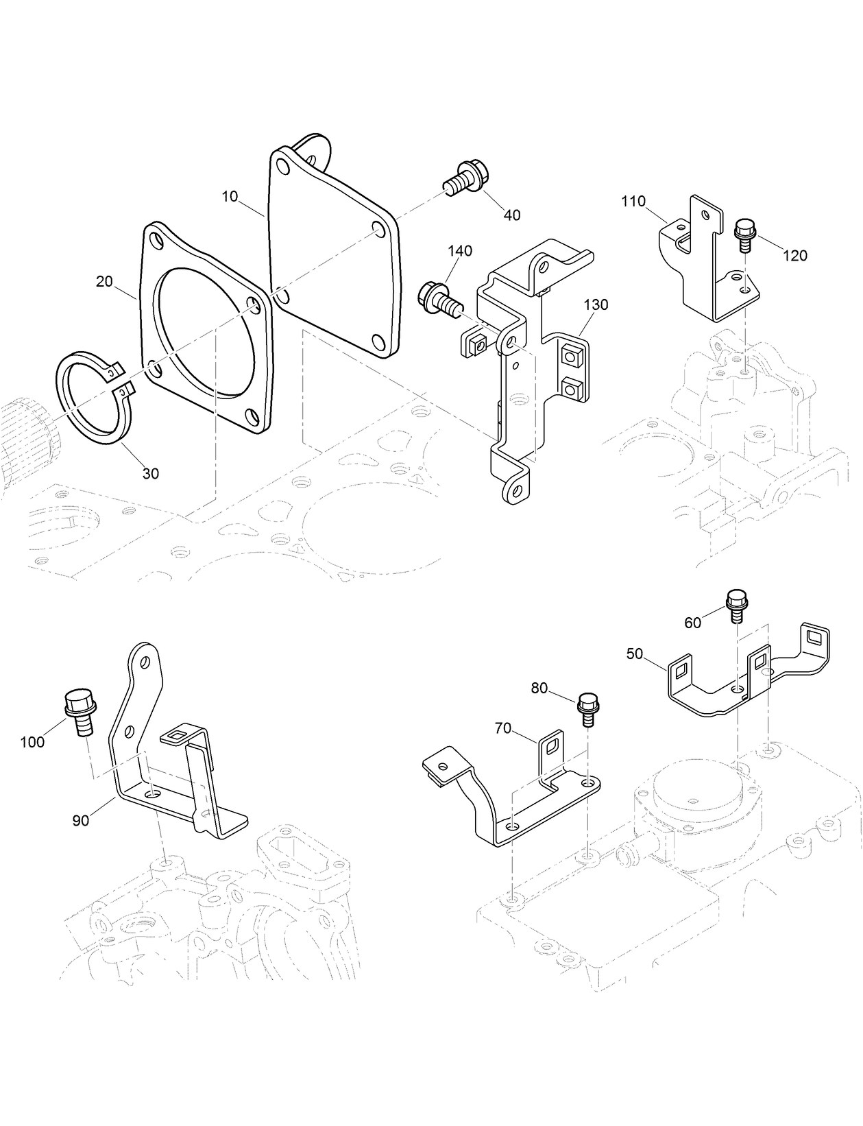 Wire Harness Bracket Assembly