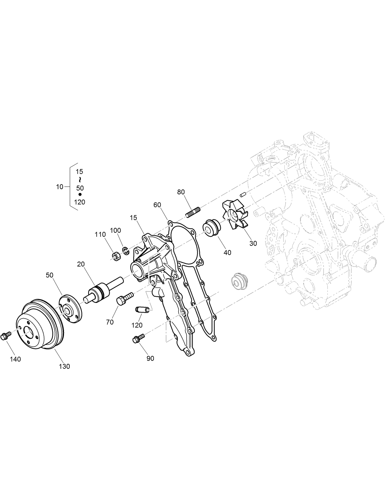 Water Pump Assembly