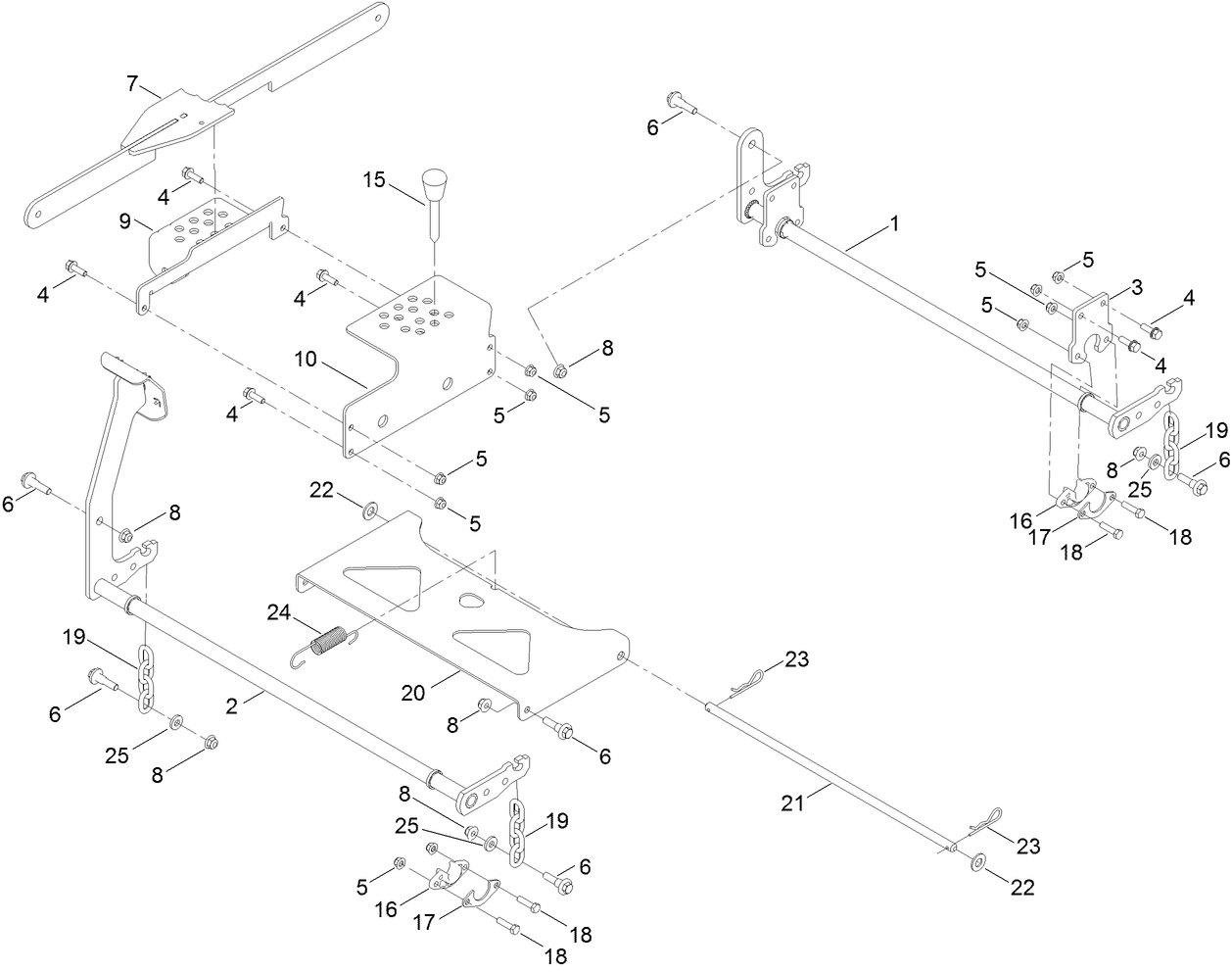 Deck Lift Assembly