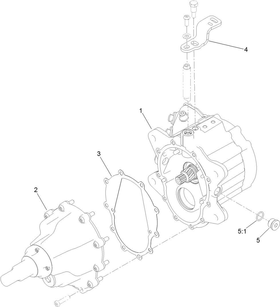 LH Wheel Motor Assembly No. 127-1527