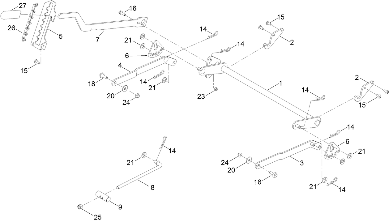 Deck Lift Assembly
