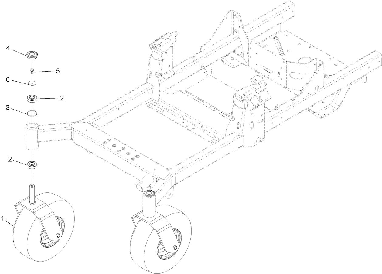 Caster Tire Assembly