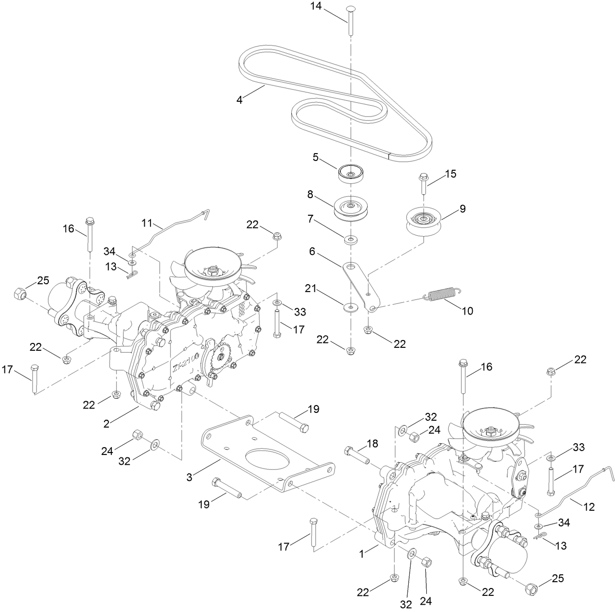 Traction Drive Assembly