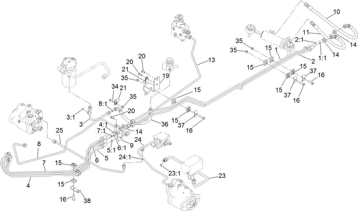 Steering Hydraulic Assembly
