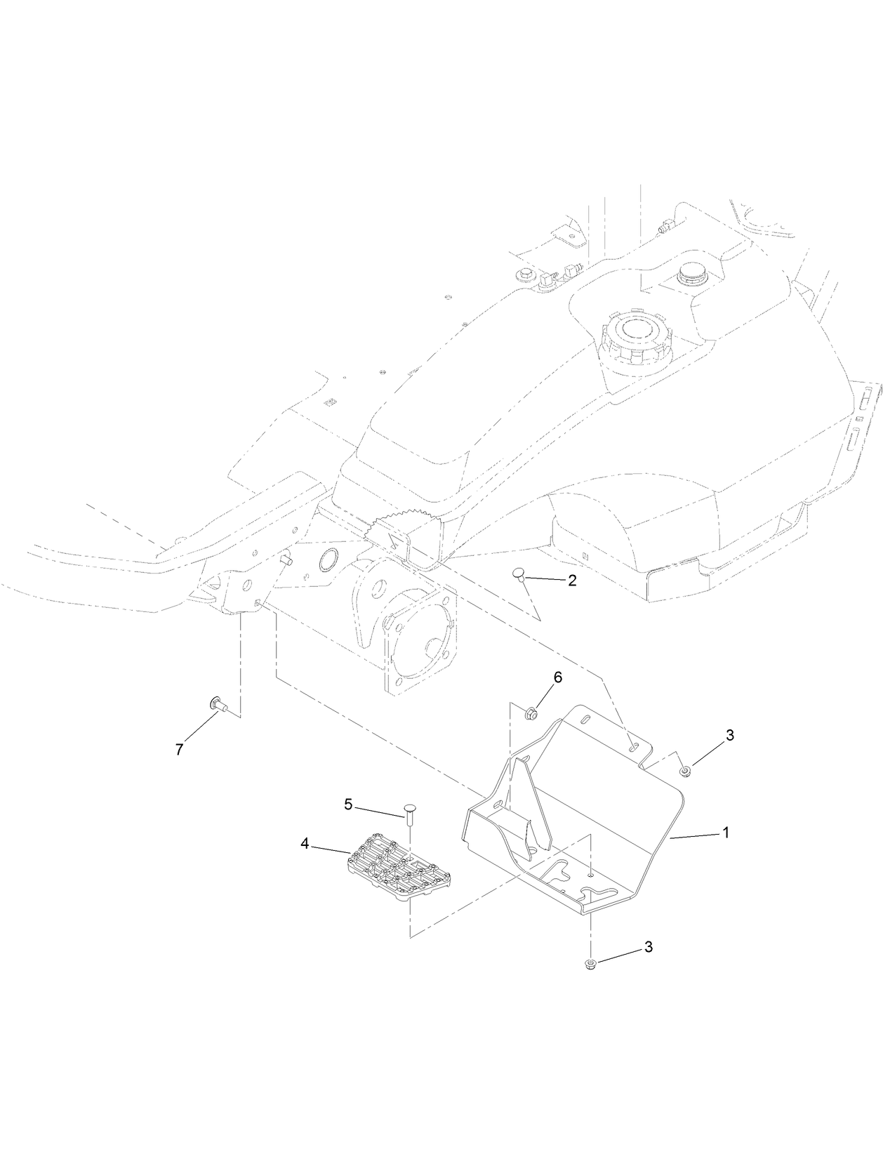 Step Mount Assembly