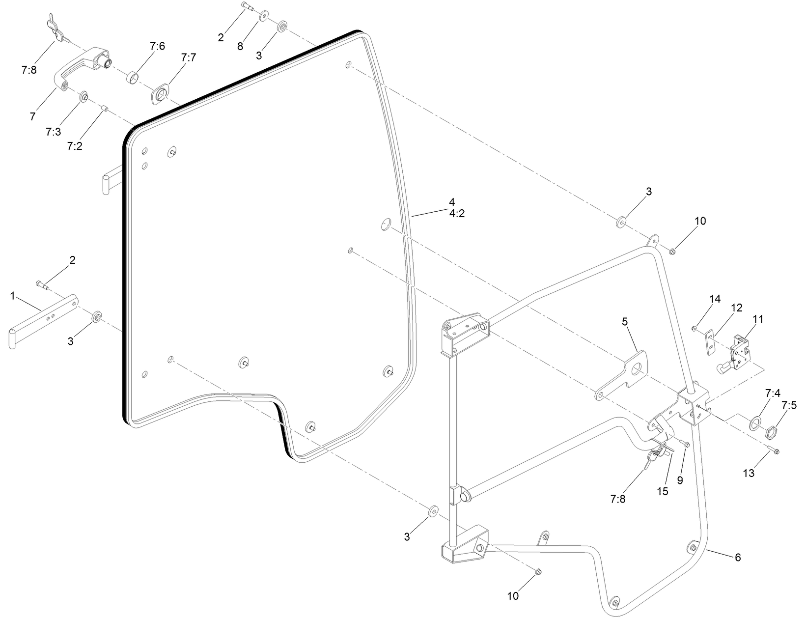 LH Door Assembly