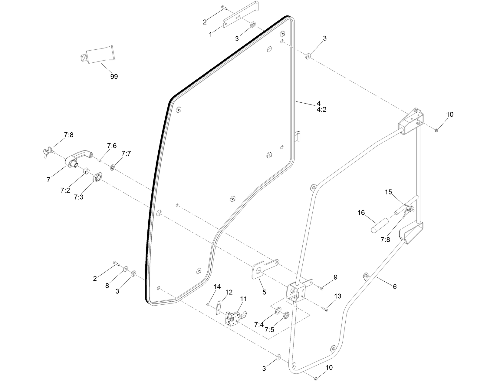 RH Door Assembly