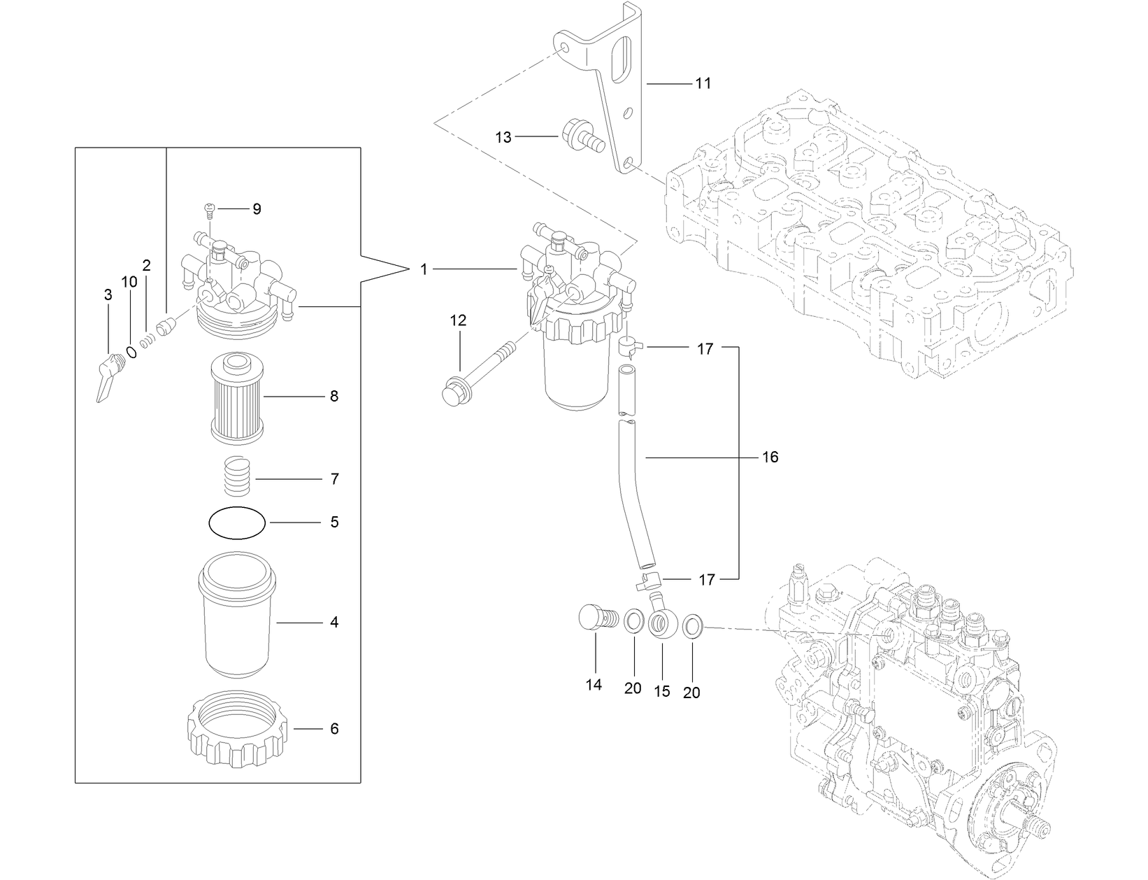 Fuel Pipe Assembly