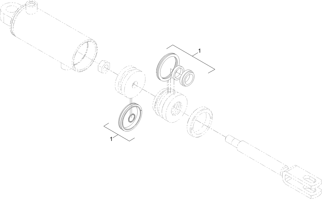 Hydraulic Cylinder Assembly No. 139-2650