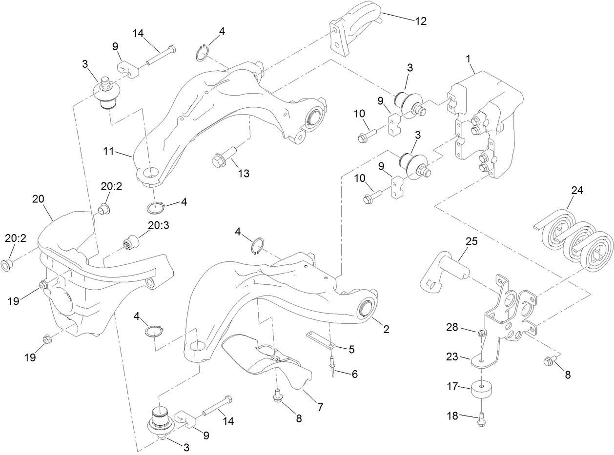 Suspension A-Arm Assembly