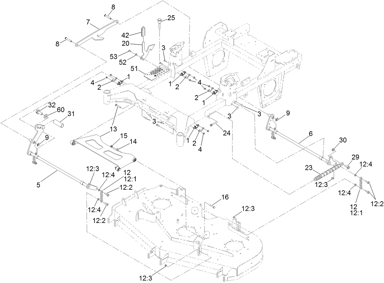 Deck Lift Assembly