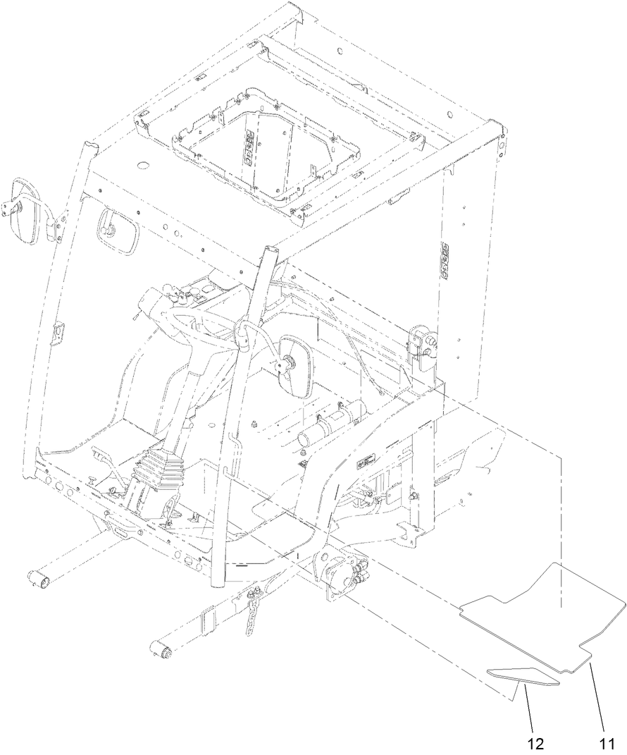 Floor Sound Reduction Assembly