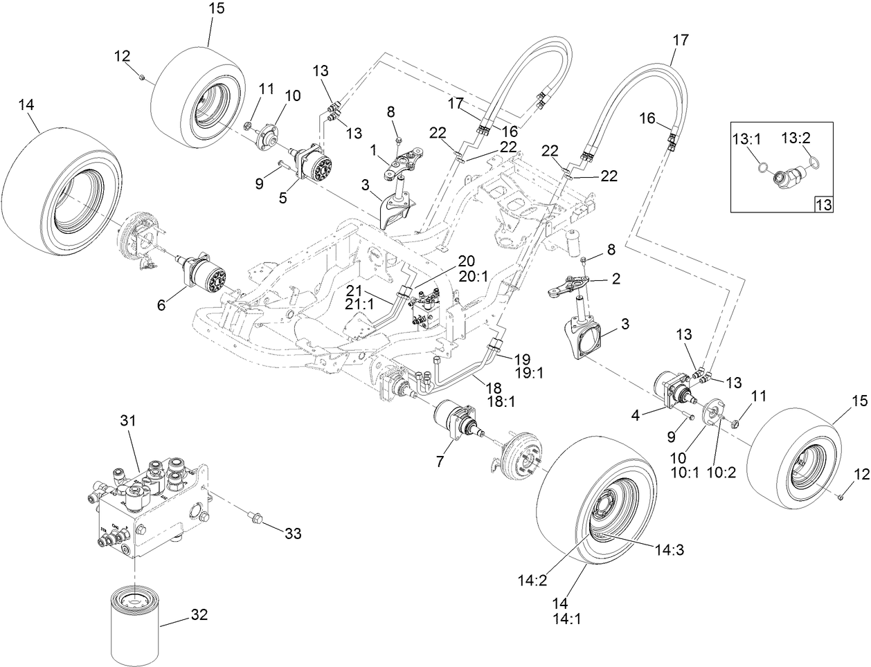 Hydraulic Drive Assembly