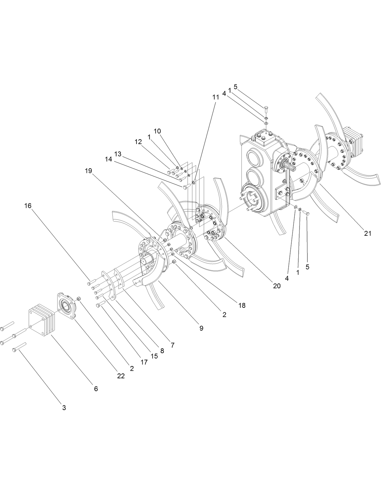 Knives Assembly