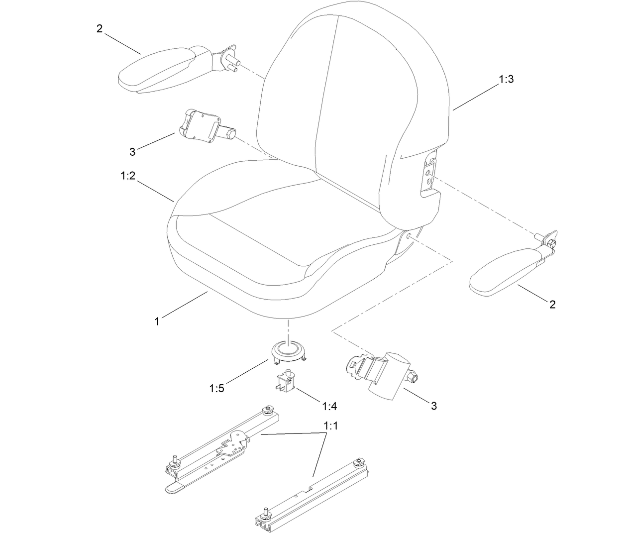 Seat Assembly No. 144-1371