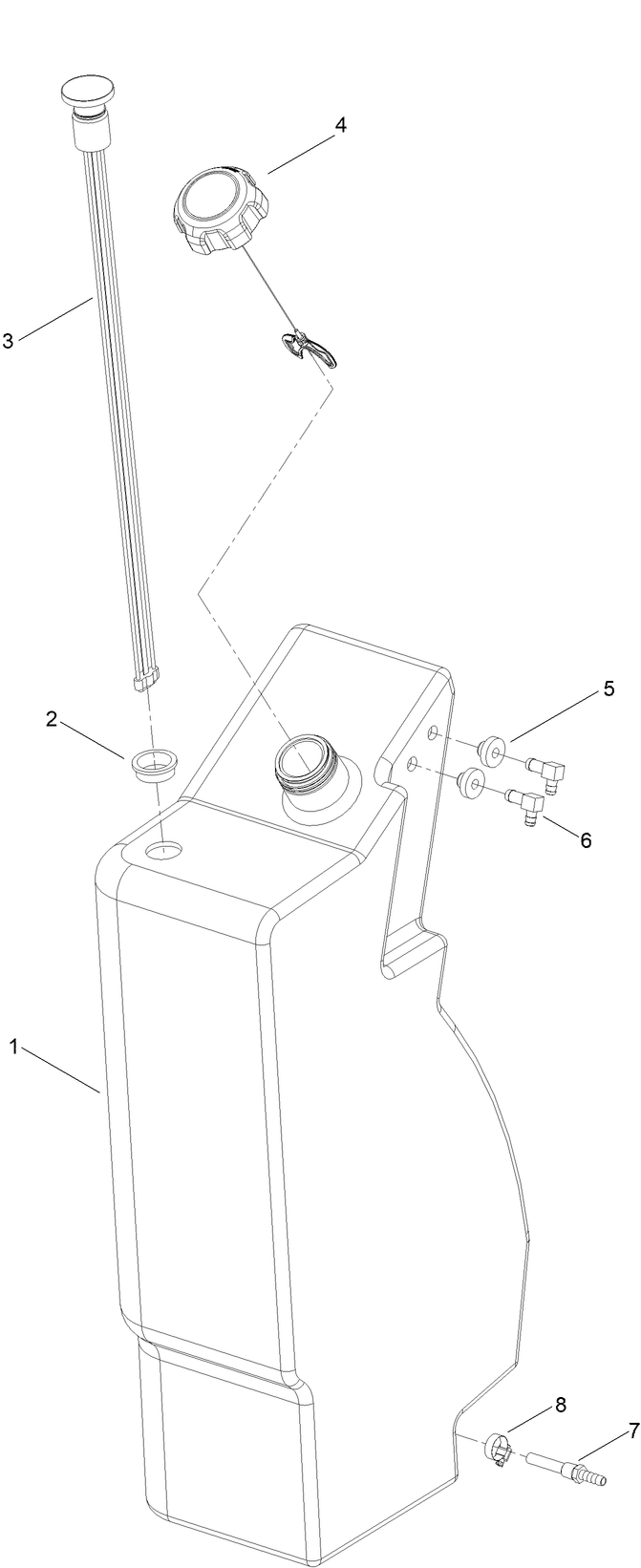 Fuel Tank Assembly No. 140-1679