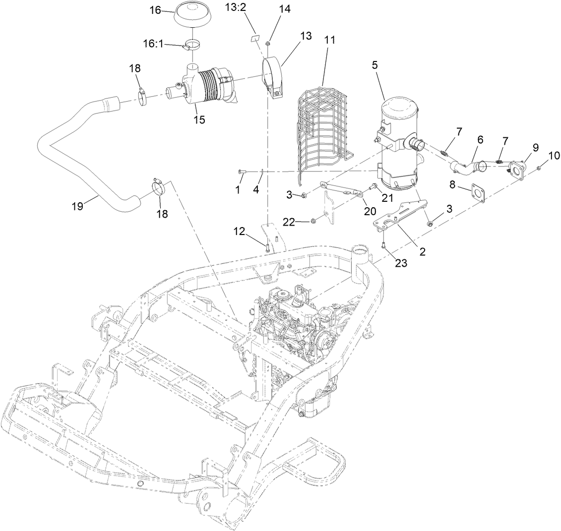 Intake and Exhaust Assembly