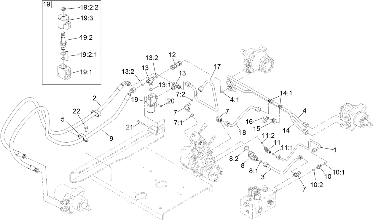 Hydraulic Hose and Tube Assembly