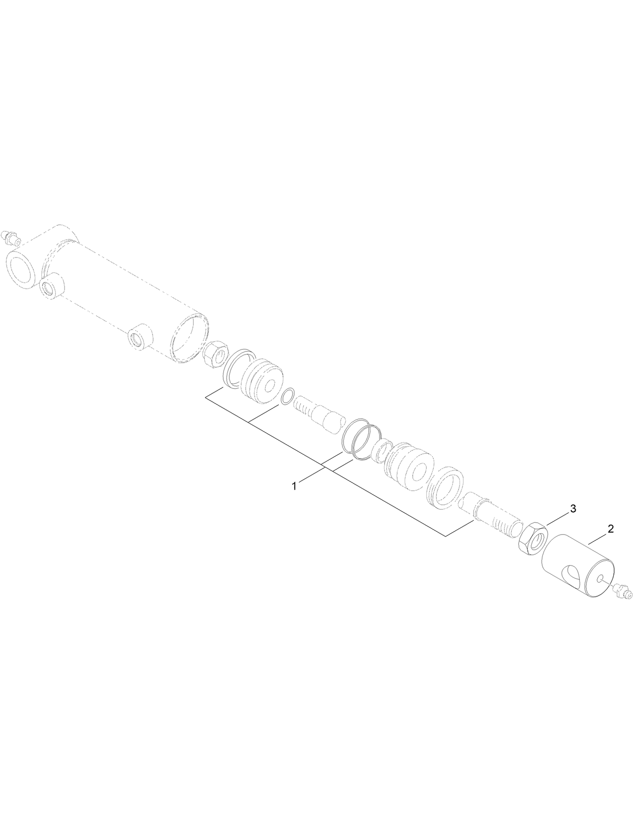 Hydraulic Cylinder Assembly No. 112-9916