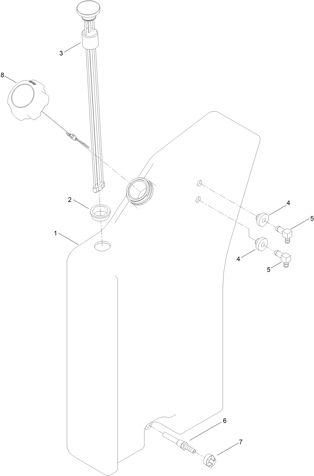 Fuel Tank Assembly No. 140-5762