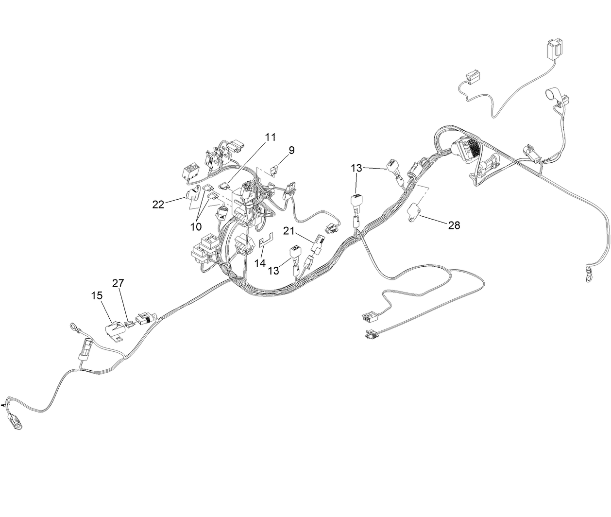 Wire Harness Assembly No. 122-1524
