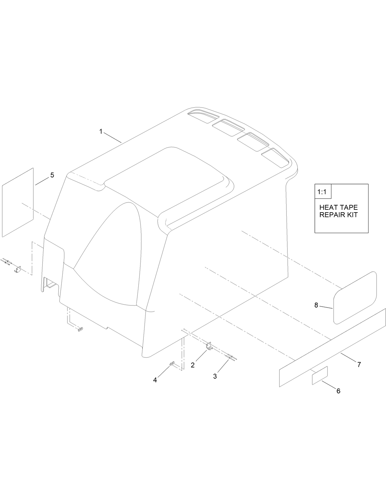 Hood Assembly No. 121-3632