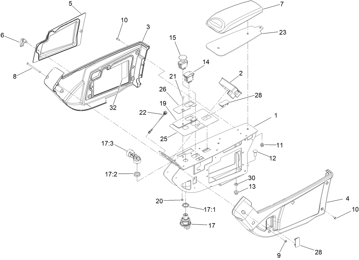 Control Console Assembly