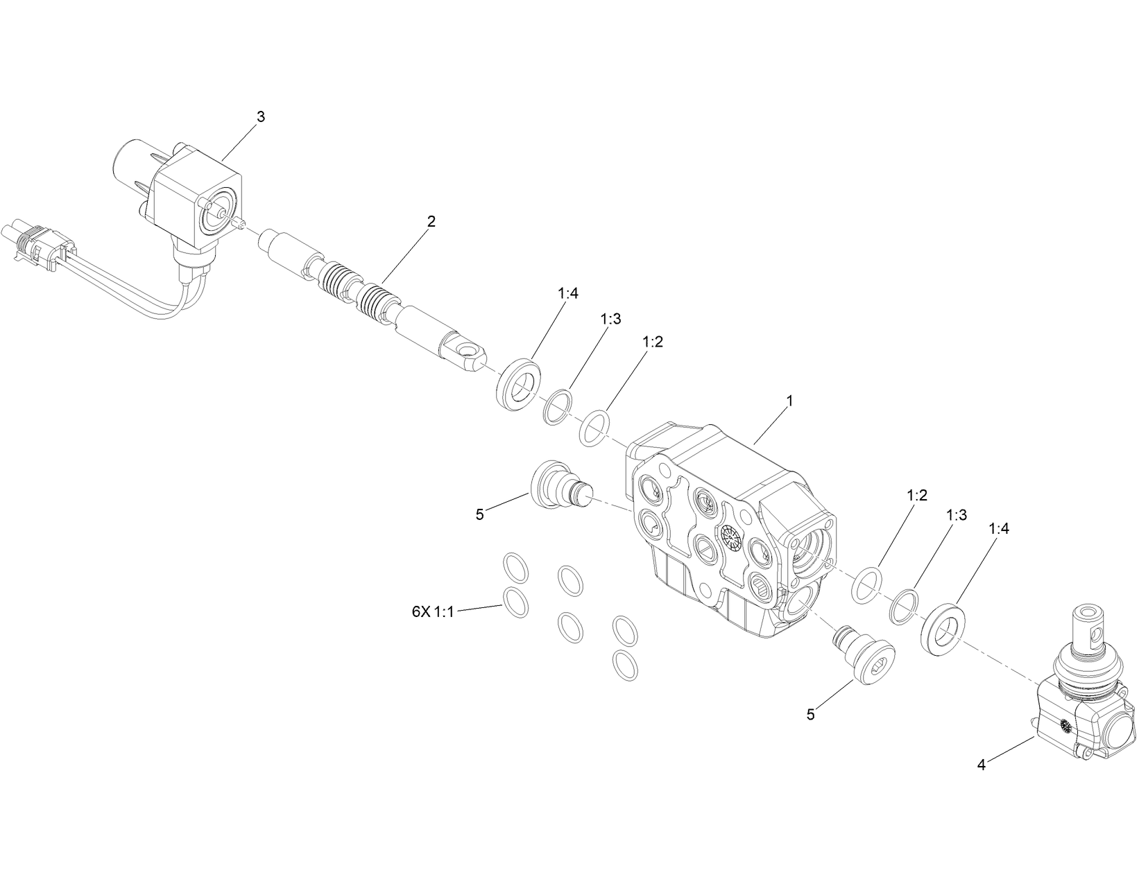 Parallel Valve Section Assembly No. 139-1346