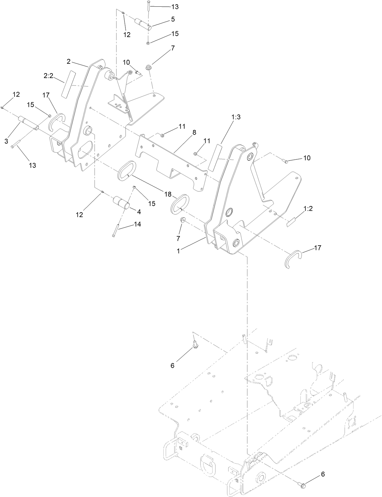 Front Tower Assembly