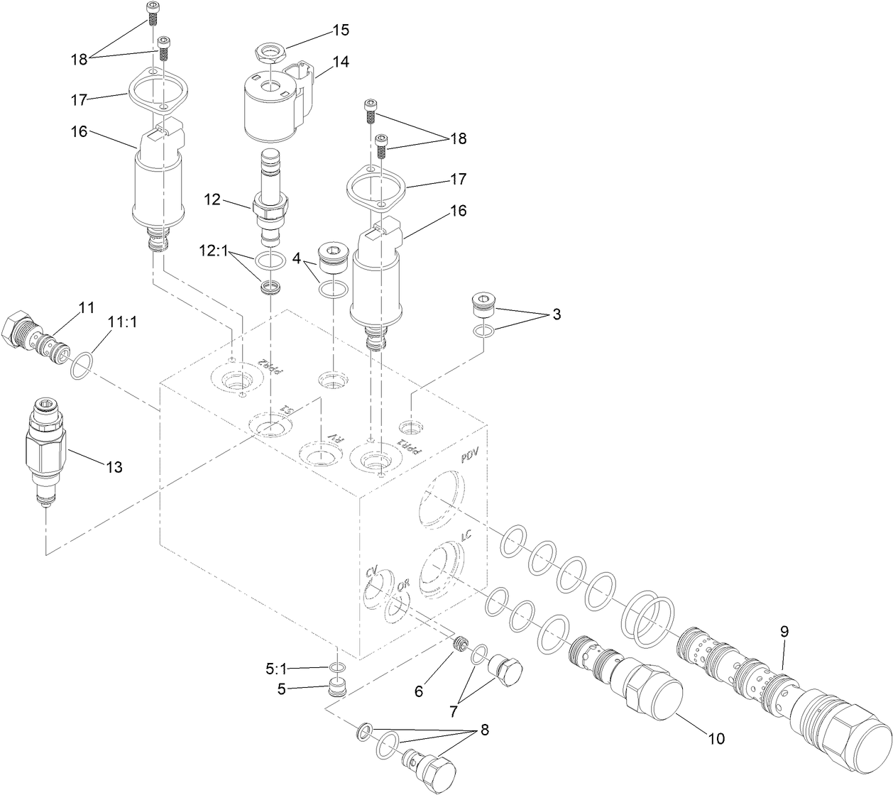 Auxiliary Manifold Assembly No. 136-4872