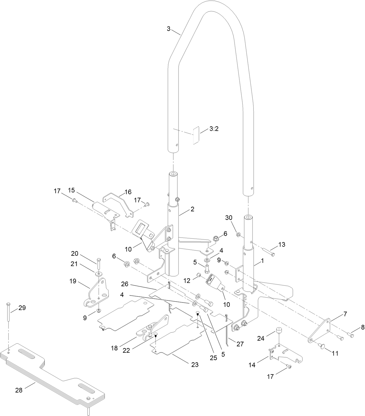 ROPS Kit Assembly