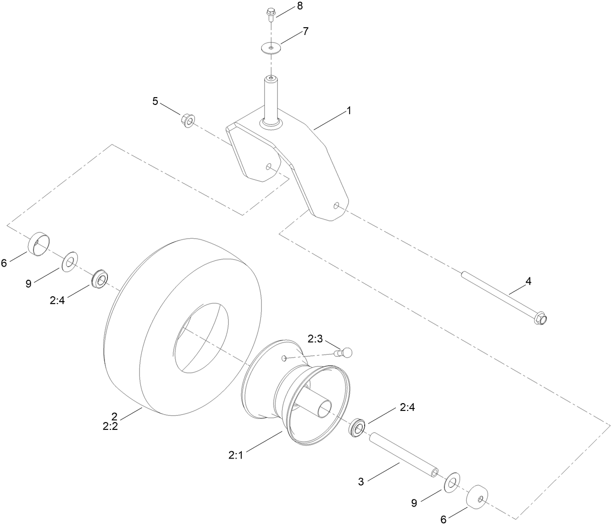 Caster Wheel Assembly