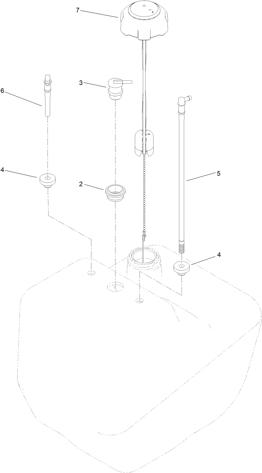 Fuel Tank Assembly No. 144-5395