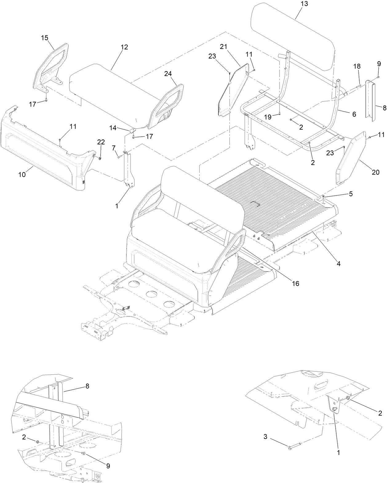 Passenger Seat Assembly