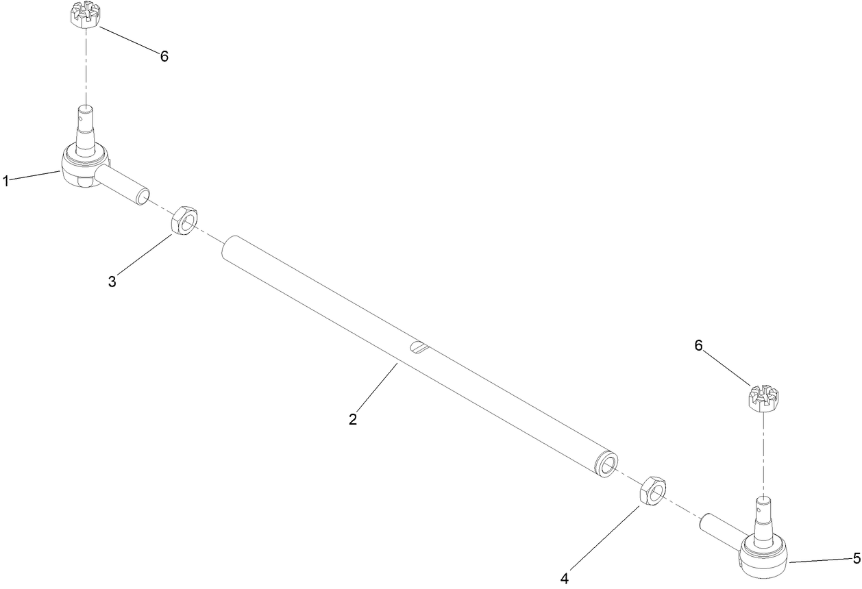 Tie Rod Assembly No. 144-3900