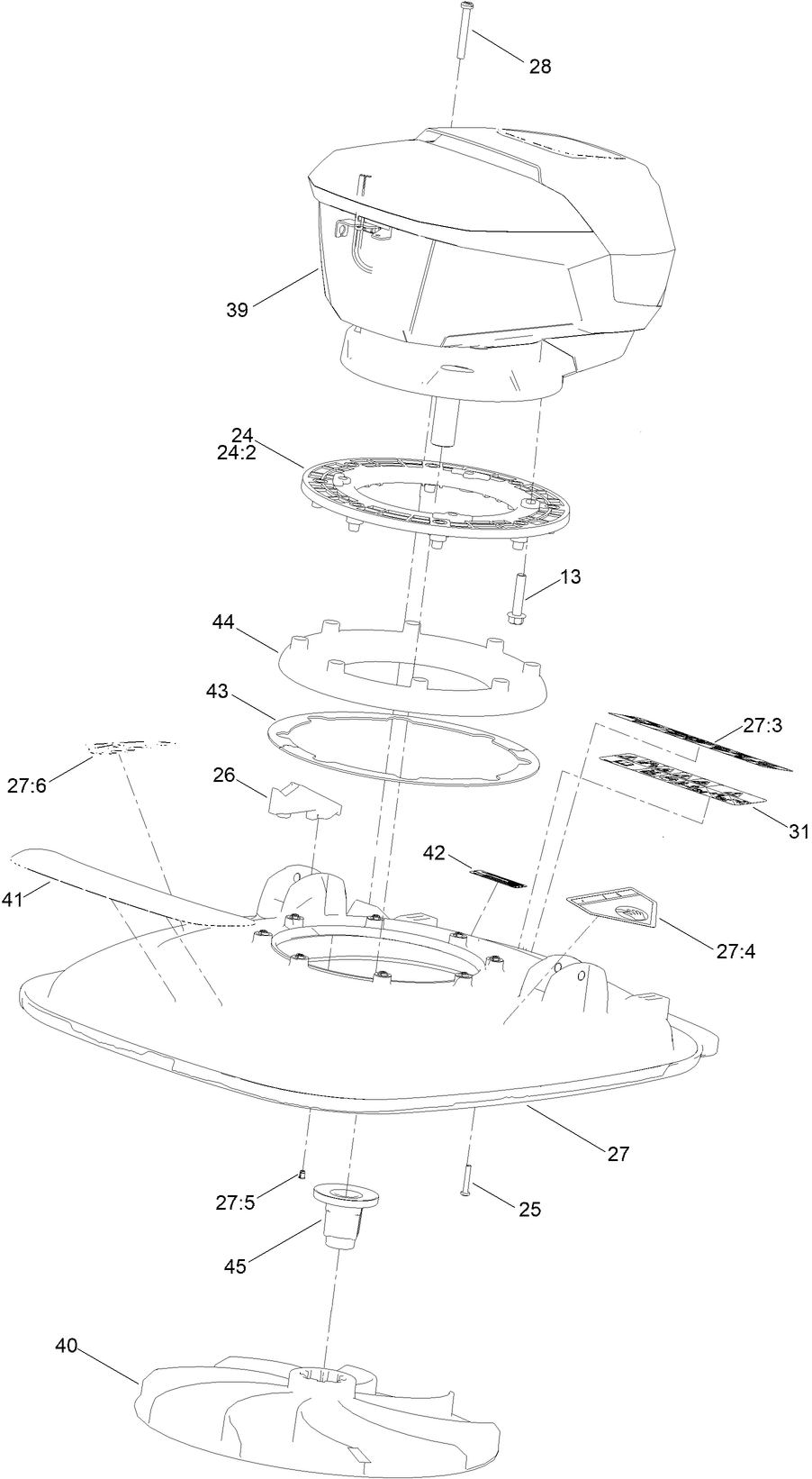 Motor Module and Blade Assembly