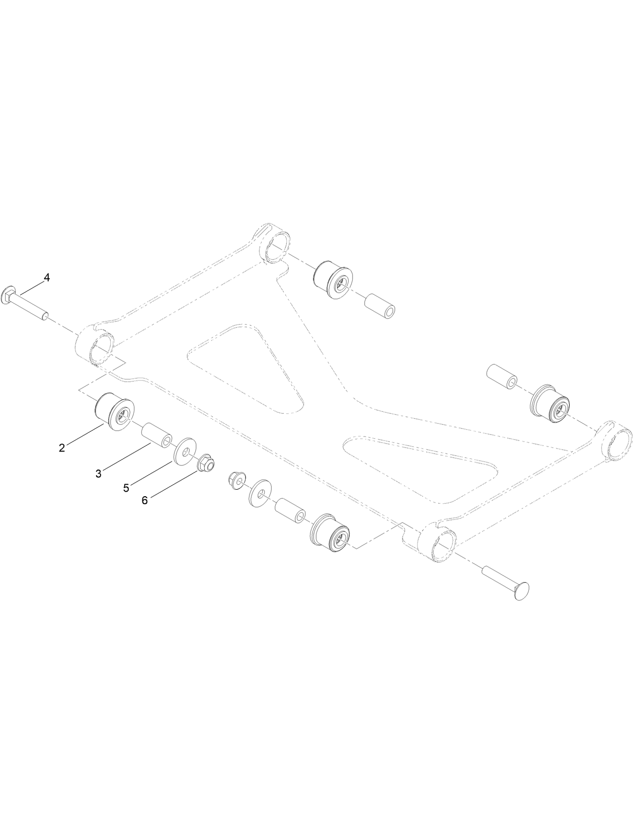 Deck Strut Assembly No. 140-1179