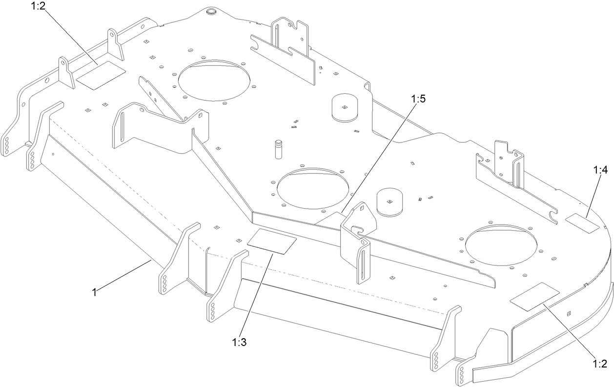Deck Decal Assembly No. 147-4997