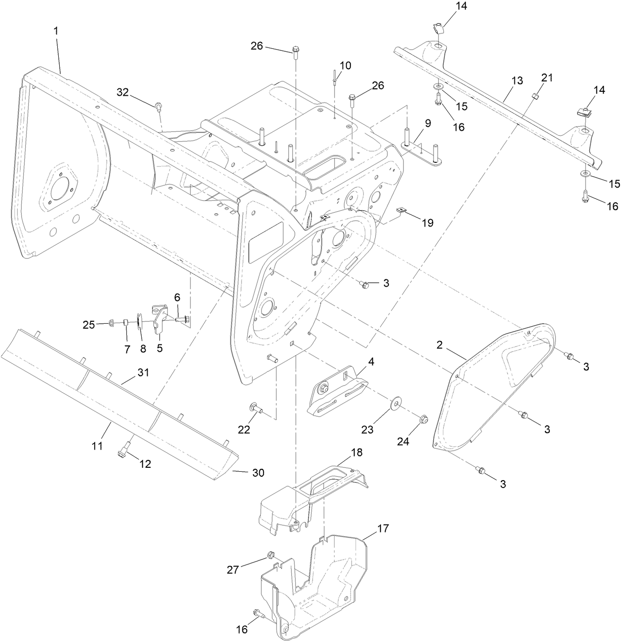 Main Frame Assembly