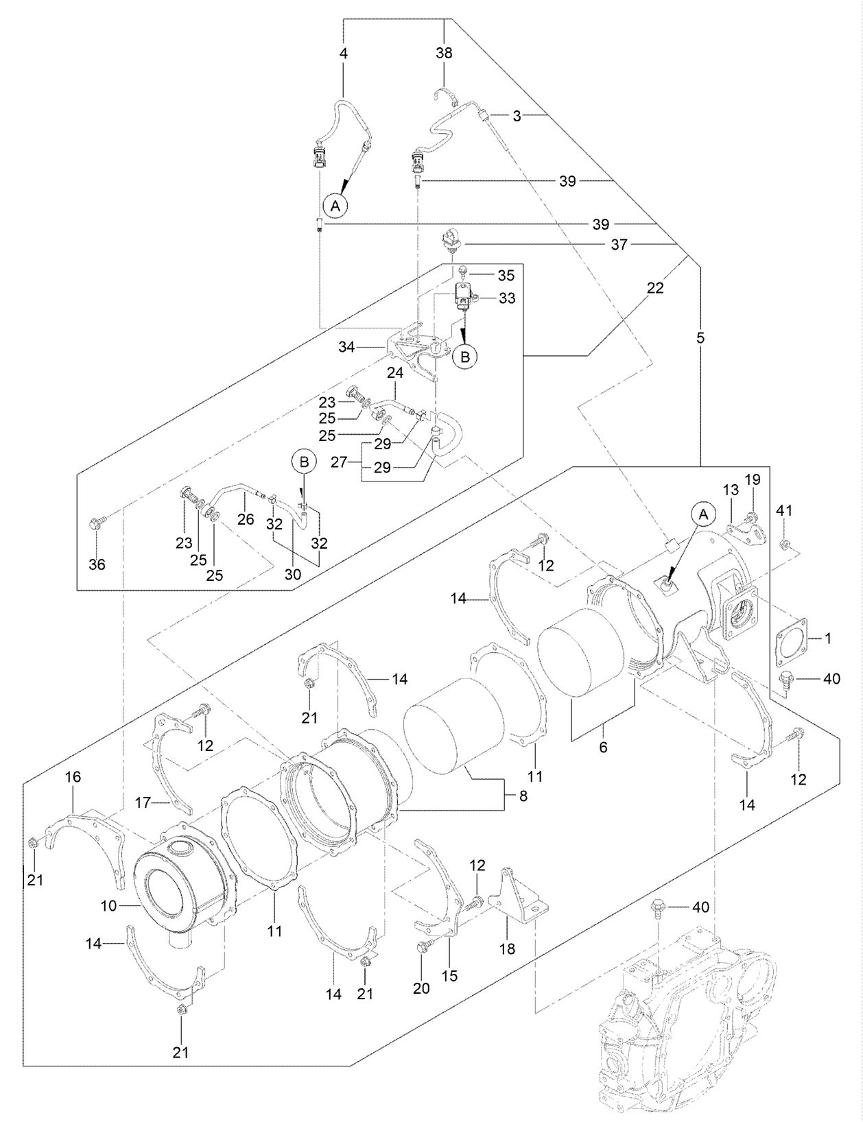 Diesel Particulate Filter Assembly
