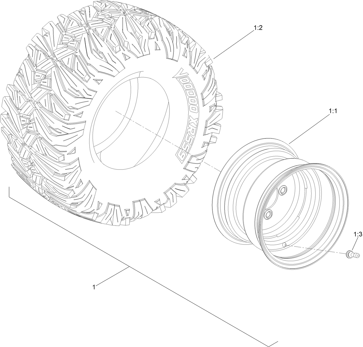 Rear Wheel Assembly